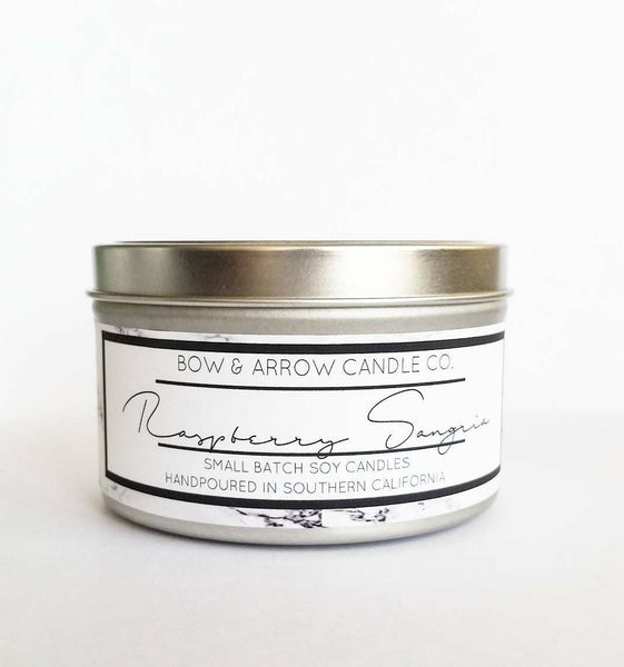 Raspberry Sangria 8 oz Soy Candle