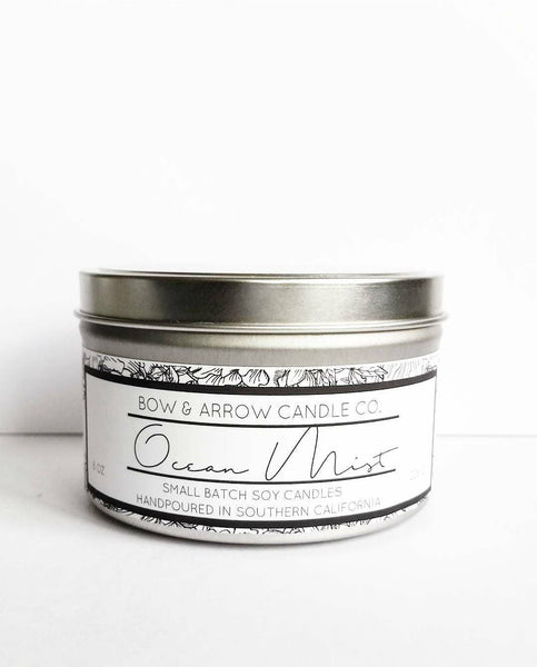 Ocean Mist 8 oz Soy Candle