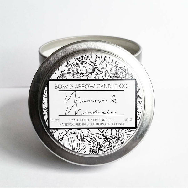 Mimosa & Mandarin 4 oz Soy Candle