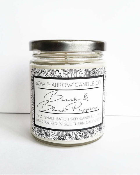 Birch & Black Pepper 7 oz Soy Candle