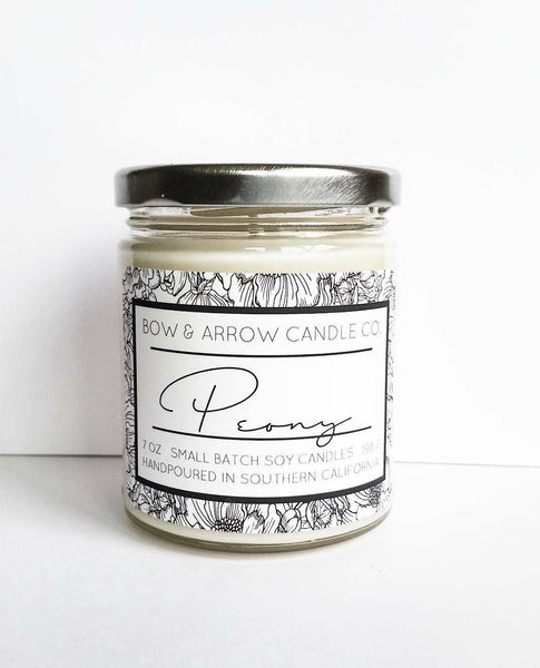 Peony 7 oz Soy Candle