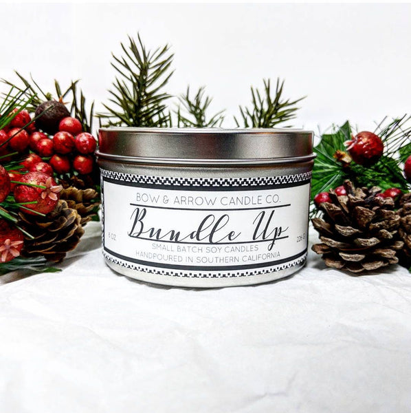 Cinnamon, Clove, Vanilla 8 oz Soy Candle