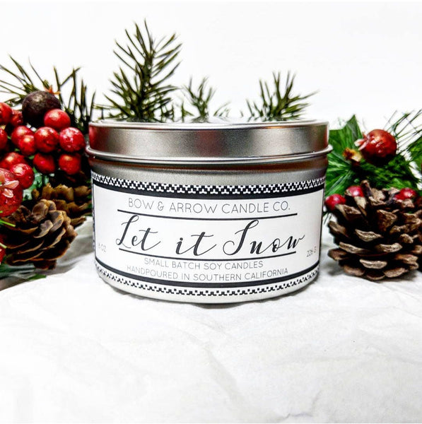 Peppermint Vanilla 8 oz Soy Candle