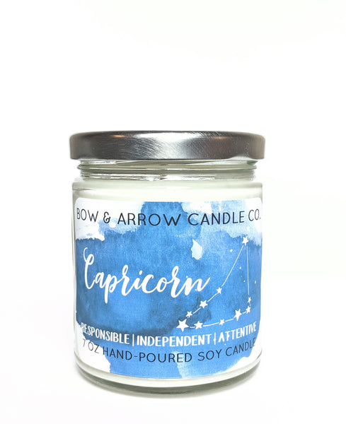 Capricorn Zodiac 7 oz Candle