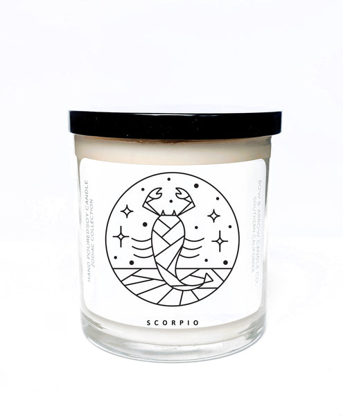 Scorpio Zodiac 10 oz Soy Candle