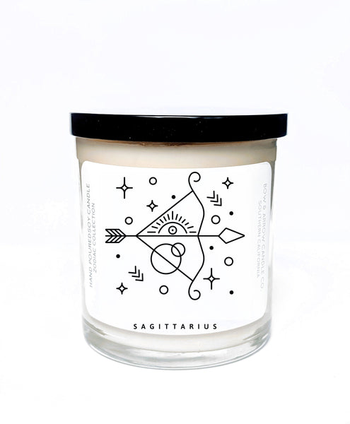 Sagittarius Zodiac 10 oz Soy Candle
