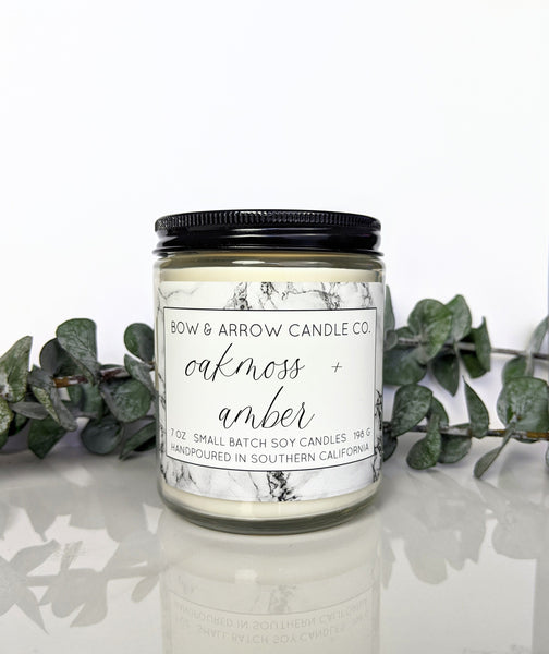 Oakmoss & Amber 7 oz Soy Candle