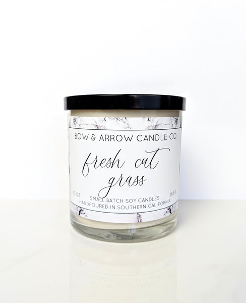 Fresh Cut Grass 10 oz Soy Candle