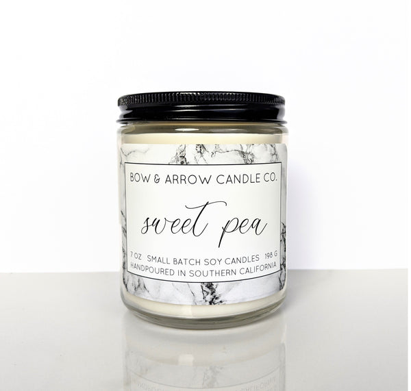 Sweet Pea 7 oz Soy Candle