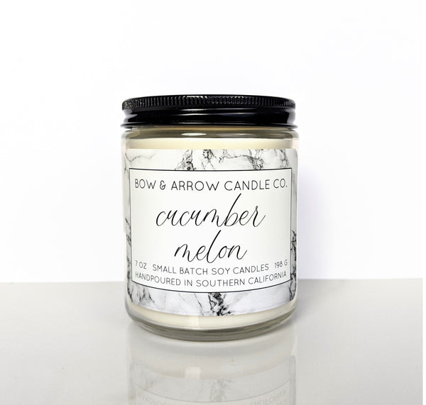 Cucumber Melon 7 oz Soy Candle