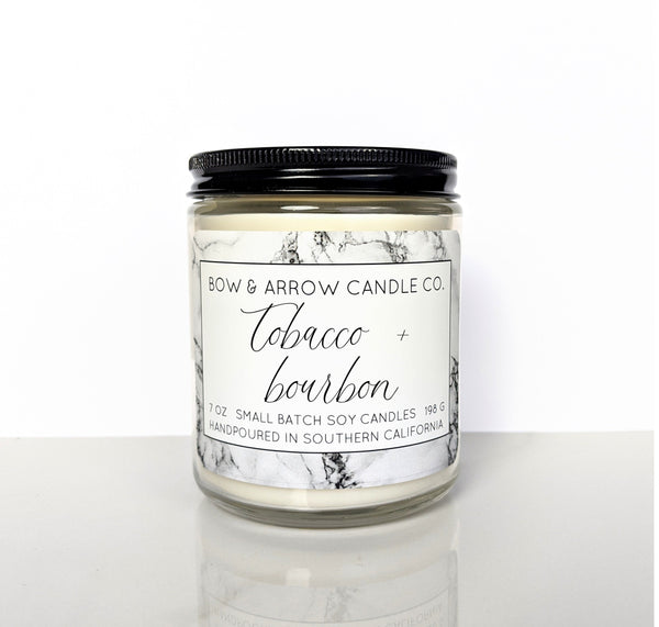 Tobacco & Bourbon 7 oz Soy Candle