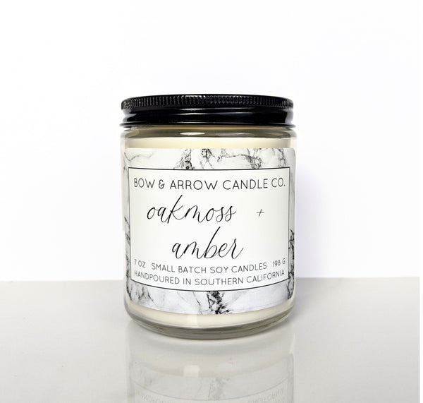 Oakmoss & Amber 7 oz Soy Candle