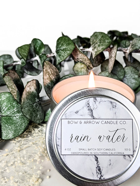 Rain Water 4 oz Soy Candle