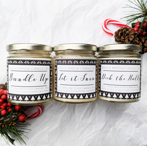 Peppermint Vanilla 7 oz Soy Candle