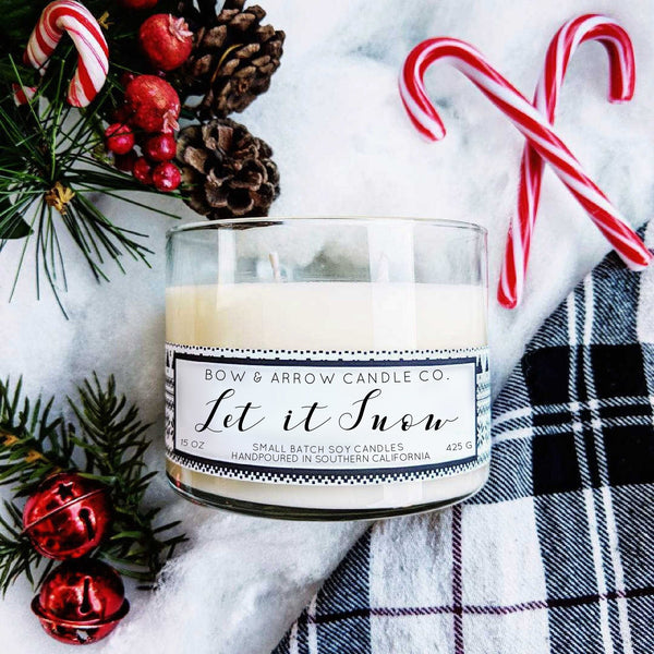 Peppermint Vanilla 15 oz Soy Candle