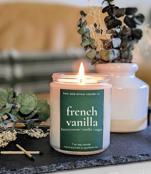 French Vanilla 7 oz Candle- Emerald Collection