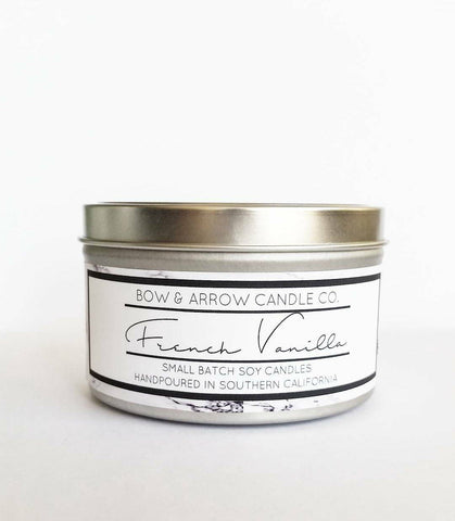 French Vanilla 8 oz Soy Candle