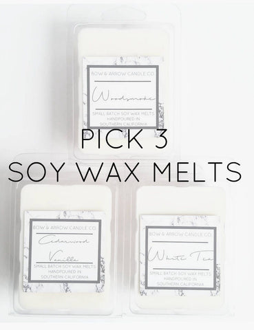 Pick Three Soy Wax Melts