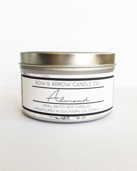 Almond 8 oz Soy Candle