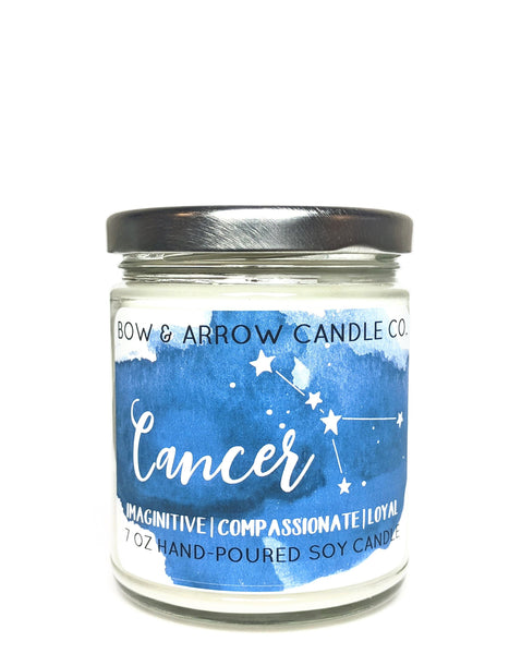 Cancer Zodiac 7 oz Soy Candle