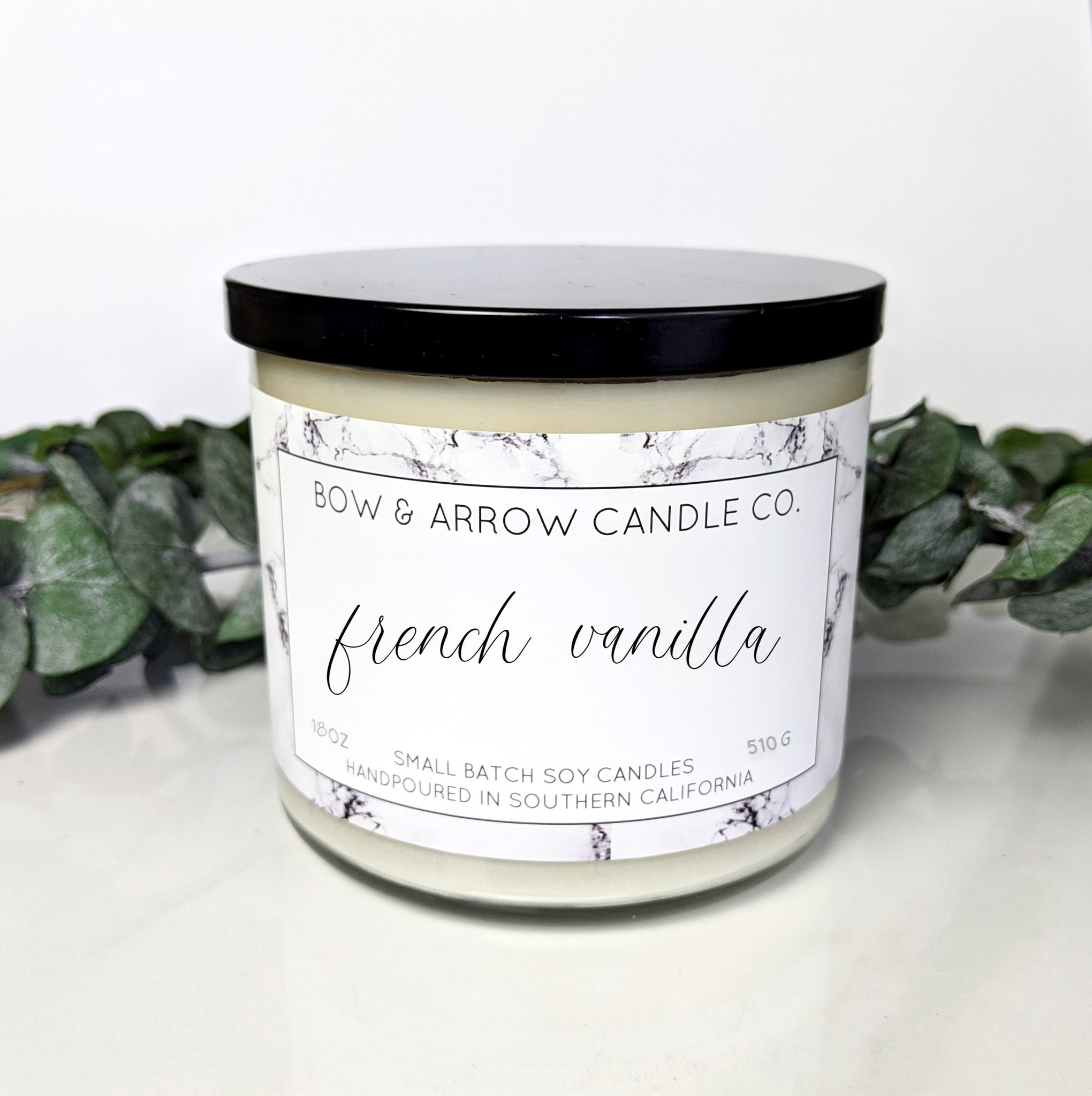 French Vanilla 18 oz Double Wick Soy Candle