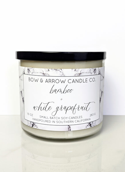 Bamboo & White Grapefruit 18 oz Double Wick Candle