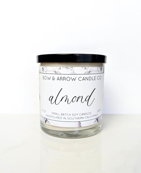 Almond 10 oz Soy Candle