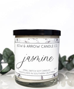 Jasmine 10 oz Soy Candle