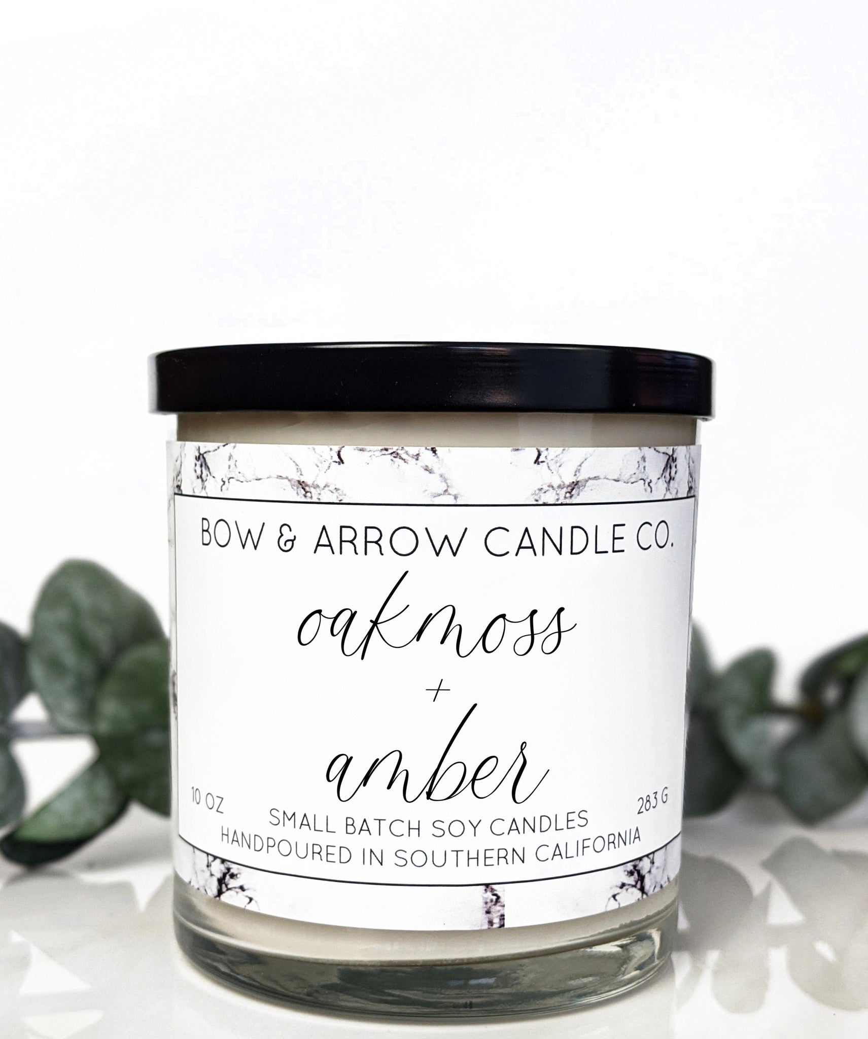 Oakmoss & Amber 10 oz Soy Candle
