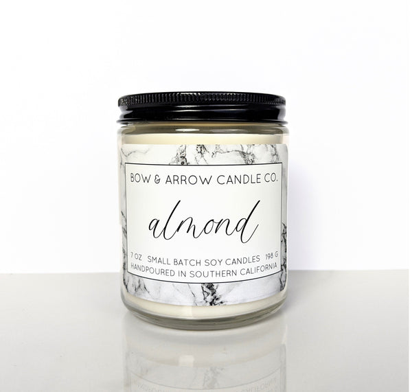 Almond 7 oz Soy Candle